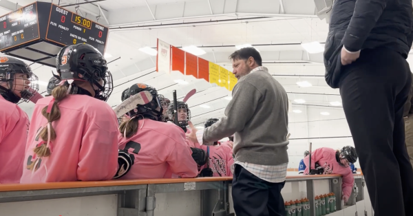 Tiger Girls Hockey Program Paints the Rink Pink for Breast Cancer Awareness